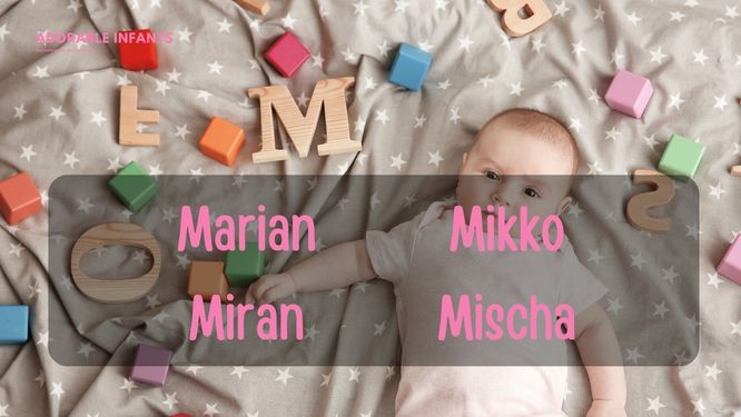Aesthetic unisex names starting with M