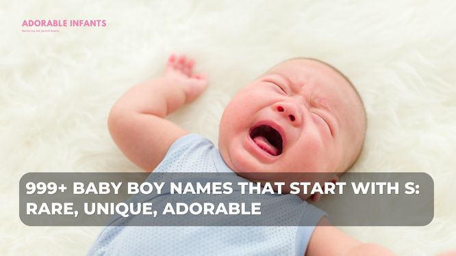 baby boy names that start with S