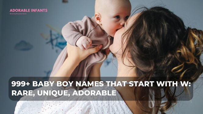 baby boy names that start with W