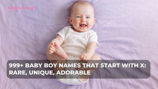 baby boy names that start with X
