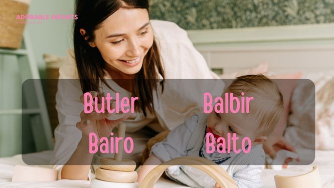 Popular, trendy baby boy names that start with B
