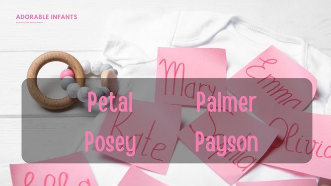 Popular unisex names beginning with P