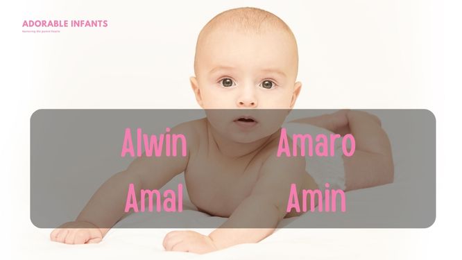 Rare and unique baby boy names that start with A