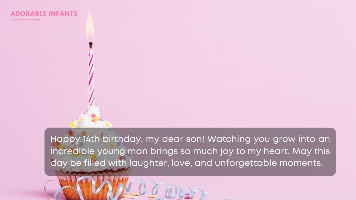 14th birthday wishes for son: A celebration of love and growth