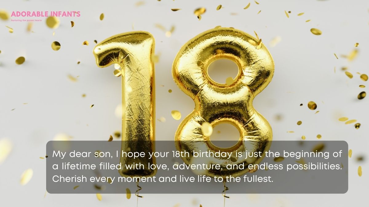 18th birthday wishes for son: A celebration of love and growth