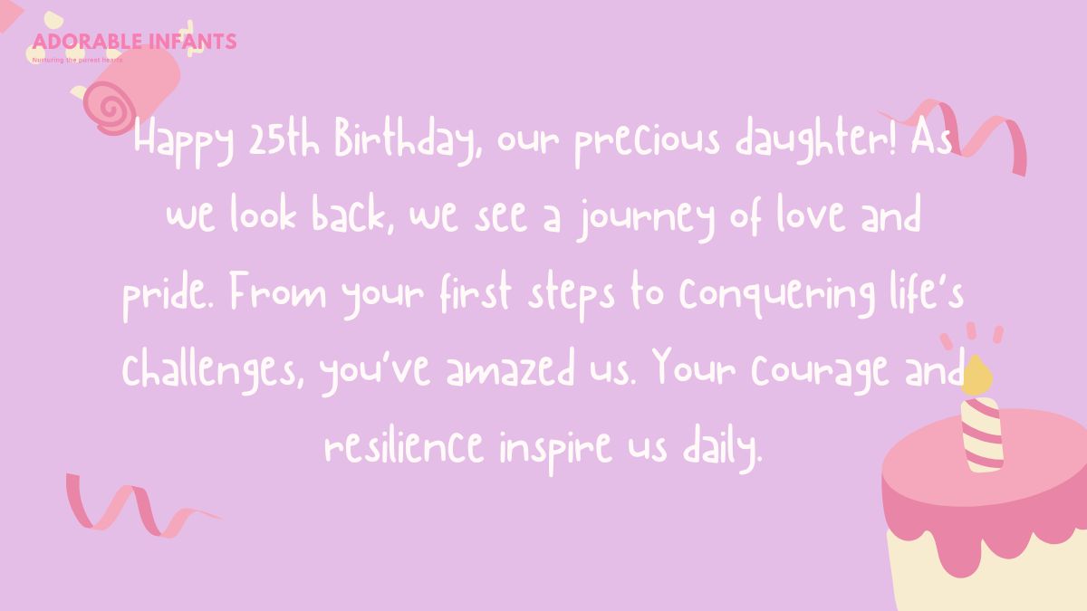 999+ Best, happy 25th birthday daughter wishes, quotes from Mom & Dad ...
