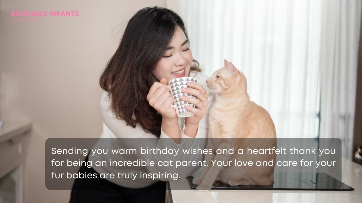 Heartfelt birthday wishes for a devoted cat lover