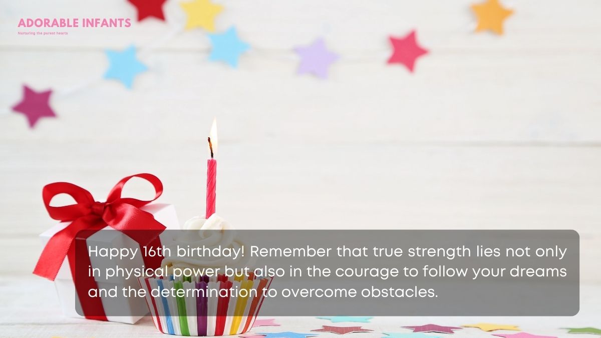 Joyous 16th birthday quotes for son