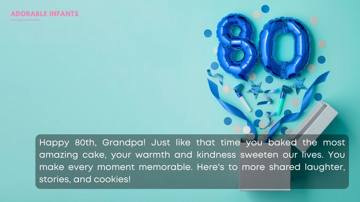 Happy 80th birthday grandpa messages