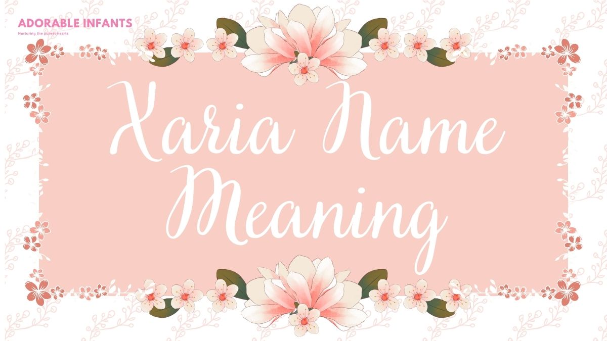 Xaria Name Meaning